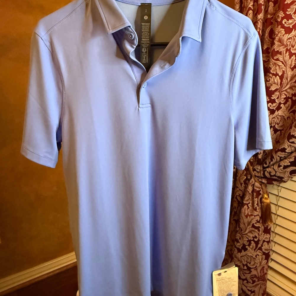 lululemon athletica ShowZero Polo in Blue